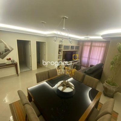 Apartamento com 128m², 3 quartos (sendo 1 suíte), 1 garagem, no bairro Campinas em São José