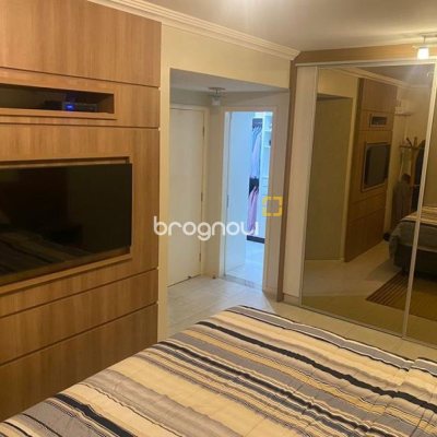 Apartamento com 128m², 3 quartos (sendo 1 suíte), 1 garagem, no bairro Campinas em São José