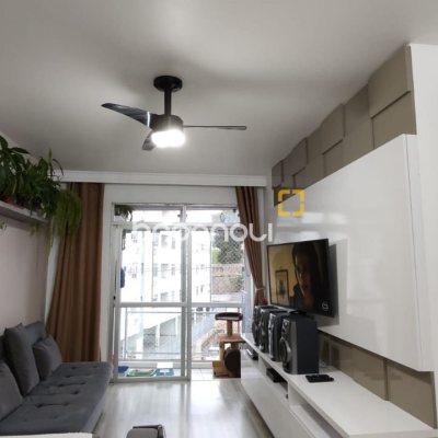 Apartamento com 78m², 3 quartos (sendo 1 suíte), 2 garagens, no bairro Capoeiras em Florianópolis