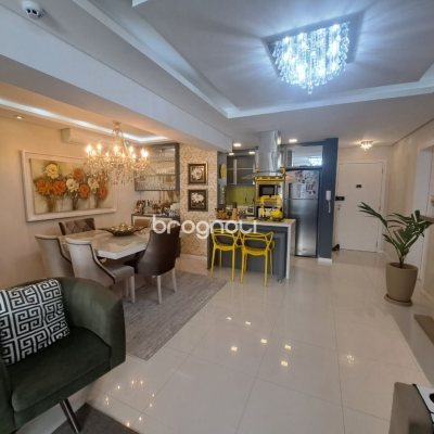 Apartamento com 100m², 3 quartos (sendo 1 suíte), 2 garagens, no bairro Jardim Atlântico em Florianópolis