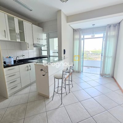 Apartamento com 49m², 1 quarto, 1 garagem, no bairro Itacorubi em Florianópolis