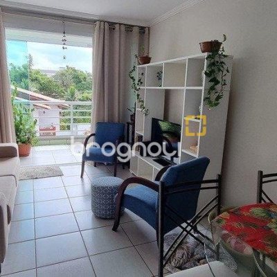 Apartamento com 74m², 2 quartos (sendo 2 suítes), 1 garagem, no bairro Canasvieiras em Florianópolis