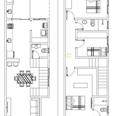 Casa com 110m², 3 quartos (sendo 1 suíte), 2 garagens, no bairro Sertão do Maruim em São José