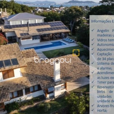 Casa com 680m², 6 quartos (sendo 3 suítes), 6 garagens, no bairro Lagoinha em Florianópolis