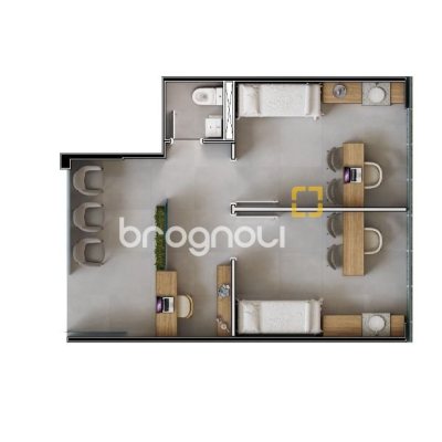 Sala com 108m², 1 garagem, no bairro Campeche em Florianópolis