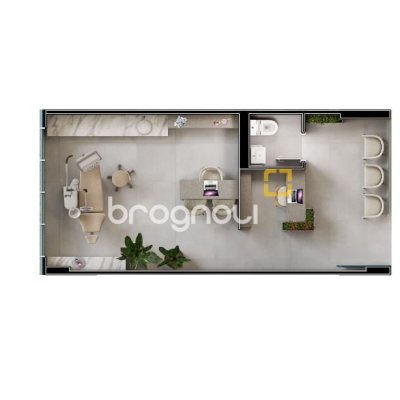 Sala com 108m², 1 garagem, no bairro Campeche em Florianópolis