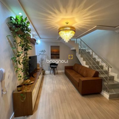 Cobertura com 195m², 3 quartos (sendo 3 suítes), 2 garagens, no bairro Ingleses em Florianópolis