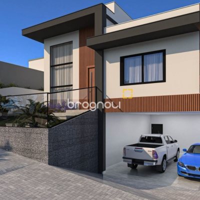 Casa com 300m², 3 quartos (sendo 2 suítes), 2 garagens, no bairro Pedra Branca em Palhoça