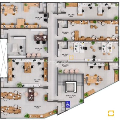 Sala com 42m², 1 garagem, no bairro Ingleses do Rio Vermelho em Florianópolis