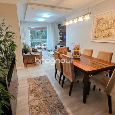 Apartamento com 114m², 3 quartos (sendo 1 suíte), 2 garagens, no bairro Coqueiros em Florianópolis