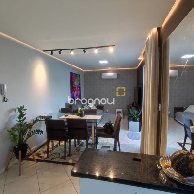 Apartamento com 61m², 2 quartos, 1 garagem, no bairro Potecas em São José