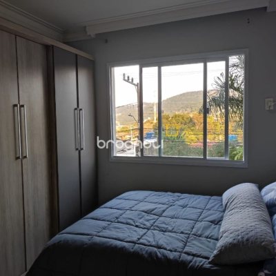 Apartamento com 61m², 2 quartos, 1 garagem, no bairro Potecas em São José