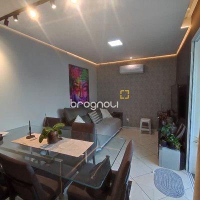 Apartamento com 61m², 2 quartos, 1 garagem, no bairro Potecas em São José
