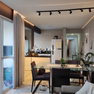 Apartamento com 61m², 2 quartos, 1 garagem, no bairro Potecas em São José