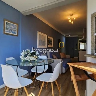 Apartamento com 63m², 2 quartos (sendo 1 suíte), 1 garagem, no bairro Praia Brava em Florianópolis