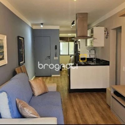 Apartamento com 63m², 2 quartos (sendo 1 suíte), 1 garagem, no bairro Praia Brava em Florianópolis