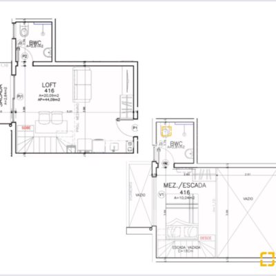 Loft, no bairro Canasvieiras em Florianópolis