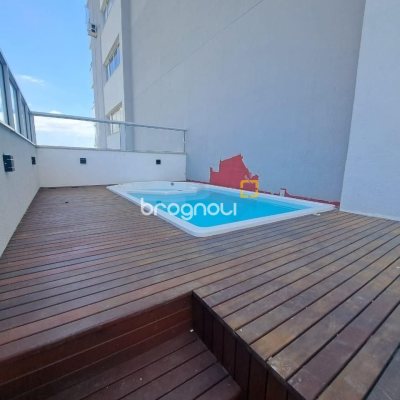 Apartamento com 61m², 2 quartos (sendo 1 suíte), 2 garagens, no bairro Pedra Branca em Palhoça