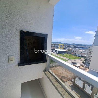 Apartamento com 61m², 2 quartos (sendo 1 suíte), 2 garagens, no bairro Pedra Branca em Palhoça