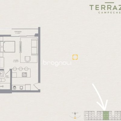 Studio com 40m², 1 quarto, 1 garagem, no bairro Campeche em Florianópolis