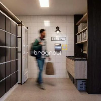 Studio com 32m², 1 quarto (sendo 1 suíte), 1 garagem, no bairro Estreito em Florianópolis