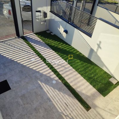 Casa com 102m², 3 quartos (sendo 1 suíte), 2 garagens, no bairro Forquilhas em São José