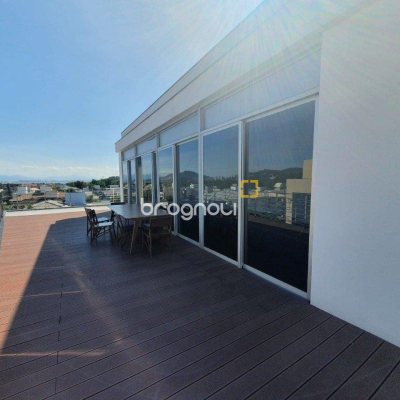 Sala com 100m², 4 garagens, no bairro Saco Grande em Florianópolis