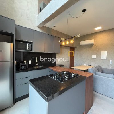 Loft com 42m², 1 quarto (sendo 1 suíte), 1 garagem, no bairro Novo Campeche em Florianópolis