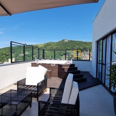 Apartamento com 81m², 2 quartos (sendo 1 suíte), 2 garagens, no bairro Saco dos Limões em Florianópolis
