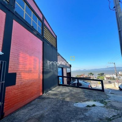 Galpão com 474m², 5 garagens, no bairro Serraria em São José