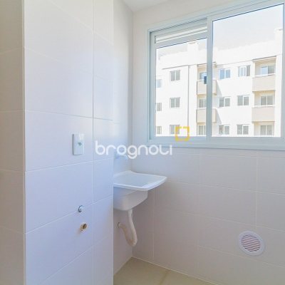 Apartamento com 52m², 2 quartos, 1 garagem, no bairro Vendaval em Biguaçu