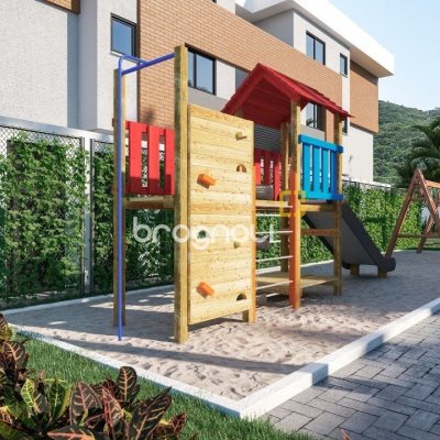Apartamento com 85m², 2 quartos (sendo 2 suítes), 2 garagens, no bairro Cachoeira do Bom Jesus em Florianópolis