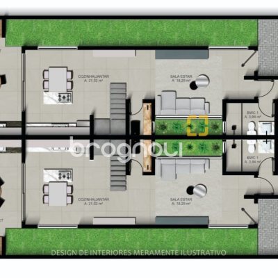 Casa com 162m², 3 quartos (sendo 3 suítes), 2 garagens, no bairro Campeche em Florianópolis