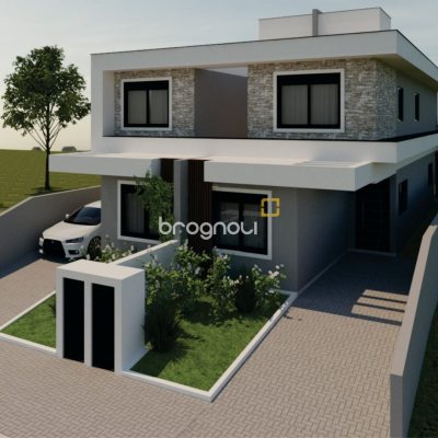 Casa com 162m², 3 quartos (sendo 3 suítes), 2 garagens, no bairro Campeche em Florianópolis