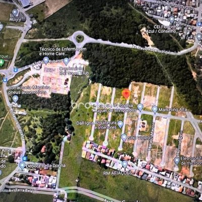 Terreno com 217m², no bairro Bela Vista em Palhoça