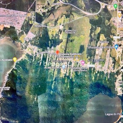 Terreno com 4215m², 3 quartos, 3 garagens, no bairro Alto Ribeirão em Florianópolis