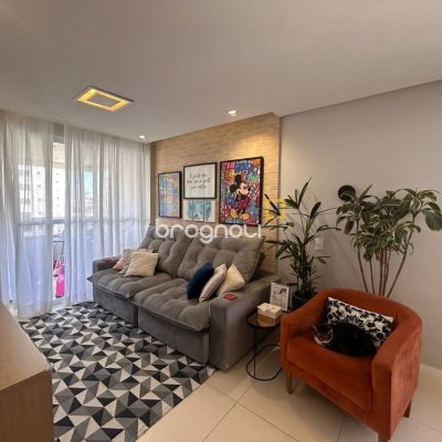 Apartamento com 99m², 3 quartos (sendo 1 suíte), 1 garagem, no bairro Pedra Branca em Palhoça