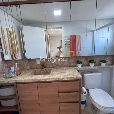 Apartamento com 99m², 3 quartos (sendo 1 suíte), 1 garagem, no bairro Pedra Branca em Palhoça