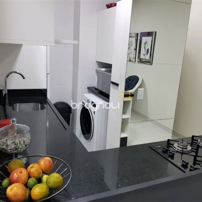Apartamento com 60m², 1 quarto (sendo 1 suíte), 1 garagem, no bairro Armação da Piedade em Governador Celso Ramos