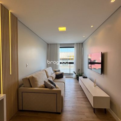 Apartamento com 69m², 2 quartos (sendo 1 suíte), 1 garagem, no bairro Coqueiros em Florianópolis