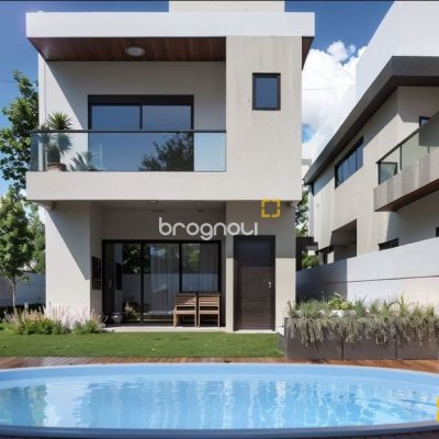 Casa de Condomínio com 138m², 2 quartos (sendo 1 suíte), 2 garagens, no bairro Cachoeira do Bom Jesus em Florianópolis