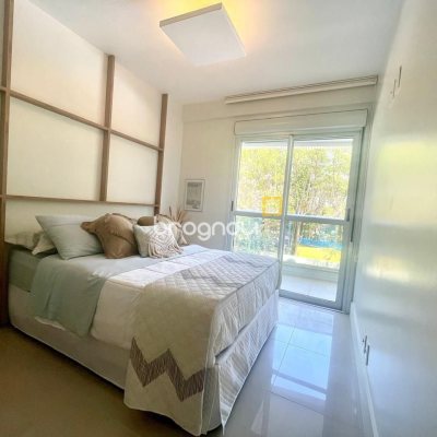 Apartamento com 128m², 3 quartos (sendo 3 suítes), 2 garagens, no bairro Cachoeira do Bom Jesus em Florianópolis