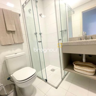 Apartamento com 128m², 3 quartos (sendo 3 suítes), 2 garagens, no bairro Cachoeira do Bom Jesus em Florianópolis
