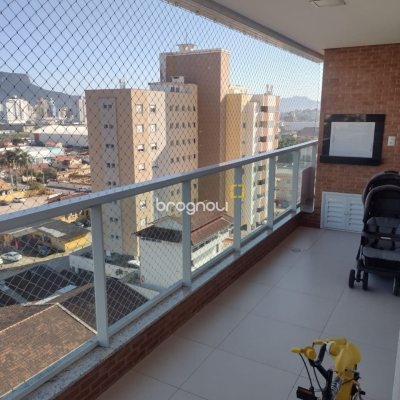 Apartamento com 124m², 3 quartos (sendo 1 suíte), 1 garagem, no bairro Centro em Palhoça