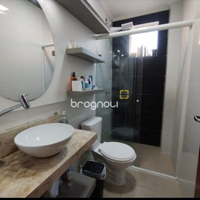 Apartamento com 64m², 2 quartos (sendo 1 suíte), 1 garagem, no bairro Campeche em Florianópolis
