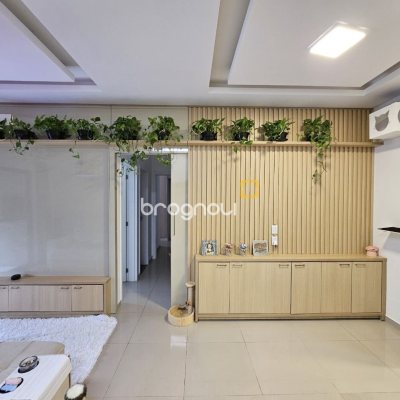 Apartamento com 71m², 2 quartos (sendo 1 suíte), 2 garagens, no bairro Ribeirão da Ilha em Florianópolis