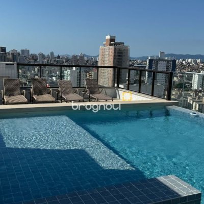 Apartamento com 81m², 2 quartos (sendo 1 suíte), 1 garagem, no bairro Kobrasol em São José