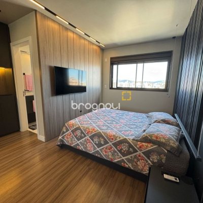 Apartamento com 81m², 2 quartos (sendo 1 suíte), 1 garagem, no bairro Kobrasol em São José