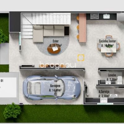 Casa com 150m², 3 quartos (sendo 3 suítes), no bairro Ingleses em Florianópolis