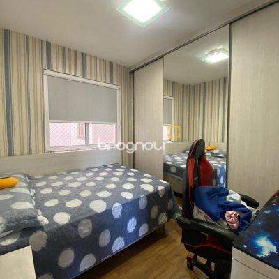 Apartamento com 103m², 3 quartos (sendo 1 suíte), 1 garagem, no bairro Campinas em São José
